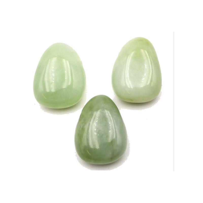 Pendentif pierre percée jade de chine a de Camille ambiance nature dans 💎 Bijoux et accessoires ésotériques