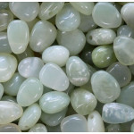 Pendentif pierre percée jade de chine a de Camille ambiance nature dans 💎 Bijoux et accessoires ésotériques