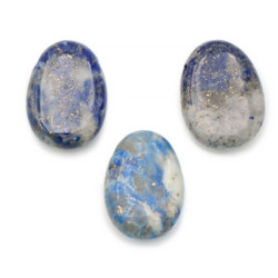 Pendentif pierre percée lapis lazuli ab de Camille ambiance nature dans 💎 Bijoux et accessoires ésotériques