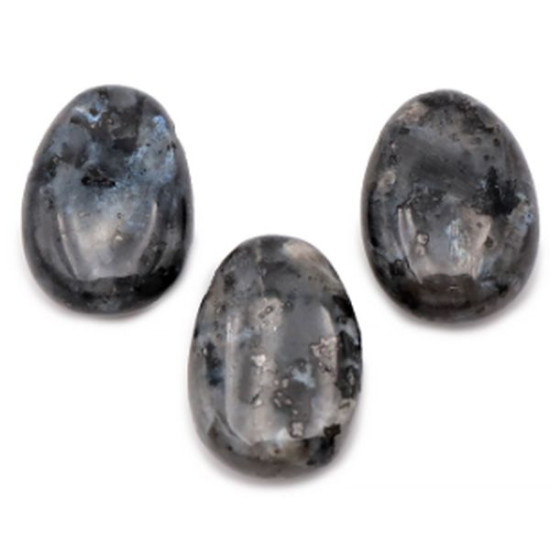Pendentif pierre percée larvikite a+ de Camille ambiance nature dans 💎 Bijoux et accessoires ésotériques
