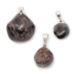 Pendentif pierre roulée grenat rouge ab 10-20mm de Camille ambiance nature dans 💎 Bijoux et accessoires ésotériques