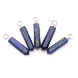 Pendentif pointe 30 à 35mm lapis lazuli ab de Camille ambiance nature dans 💎 Bijoux et accessoires ésotériques