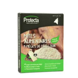 Piège À Mites Alimentaires - 4 Pièges Englués de Protecta - Produits dans 🕷🪰Produits anti Insectes volants et rampants
