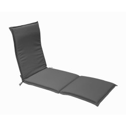 Coussin garden 190x60x6 lit soleil gris de Proloisirs - Océo - table et fauteuil et mobilier de jardin dans Transat pour l'ex...