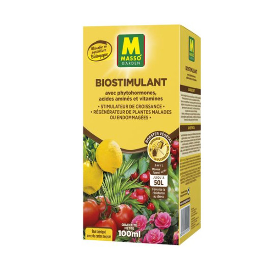 Biostimulant 100 ml de Masso - Engrais bio et soin des plantes dans Engrais Granulé pour plantes
