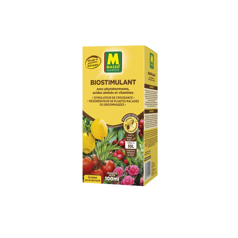 Biostimulant 100 ml de Masso - Engrais bio et soin des plantes dans Engrais Granulé pour plantes