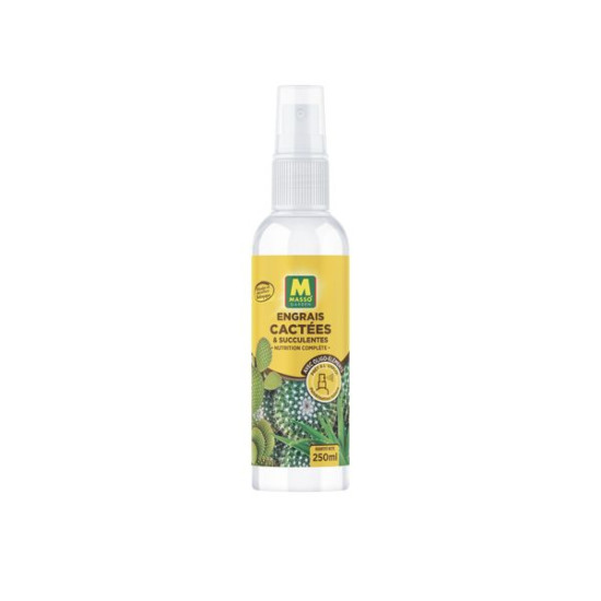 Engrais Foliaire Cactée Spray 250Ml Masso de Masso - Engrais bio et soin des plantes dans Engrais Foliaire pour plantes