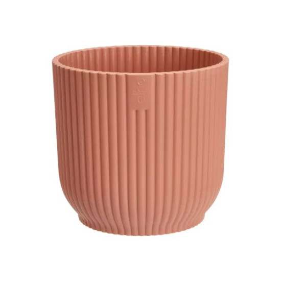 Vibes Fold Rond Mini 11Cm Rose Poudré -Elho de Elho - Pot en plastique de qualité dans Pots en plastique