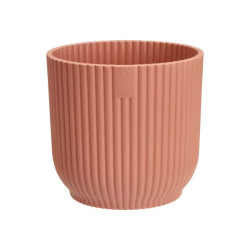 Vibes Fold Rond Mini 11Cm Rose Poudré -Elho de Elho - Pot en plastique de qualité dans Pots en plastique