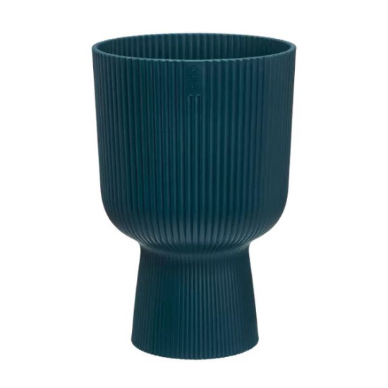 Vibes Fold Coupe 14Cm Bleu Foncé -Elho de Elho - Pot en plastique de qualité dans Pots en plastique
