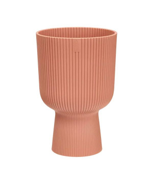 Vibes Fold Coupe 14Cm Rose Poudré -Elho de Elho - Pot en plastique de qualité dans Pots en plastique