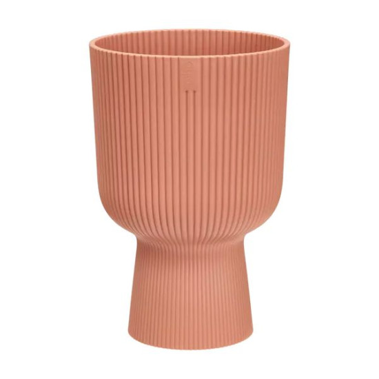 Vibes Fold Coupe 14Cm Rose Poudré -Elho de Elho - Pot en plastique de qualité dans Pots en plastique