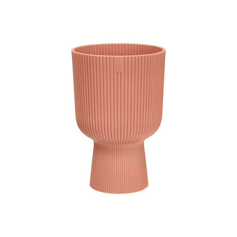 Vibes Fold Coupe 14Cm Rose Poudré -Elho de Elho - Pot en plastique de qualité dans Pots en plastique