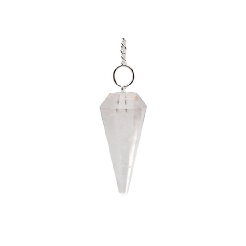 Pendule cristal de roche a+ de Camille ambiance nature dans 💎 Bijoux et accessoires ésotériques