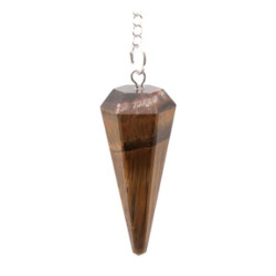 Pendule oeil de tigre a de Camille ambiance nature dans 💎 Bijoux et accessoires ésotériques