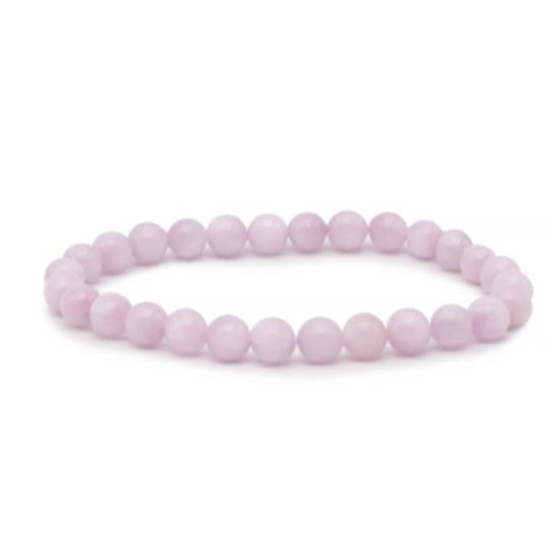 /Bracelet boule 6mm kunzite aa de Camille ambiance nature dans 💎 Bijoux et accessoires ésotériques