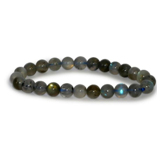 Bracelet boule 8mm labradorite a 8mm de Camille ambiance nature dans 💎 Bijoux et accessoires ésotériques