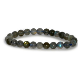 Bracelet boule 8mm labradorite a 8mm de Camille ambiance nature dans 💎 Bijoux et accessoires ésotériques