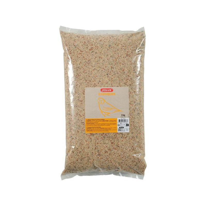 Graines exotique 3kg de Zolux - Produit pour animaux dans Graines pour oiseaux