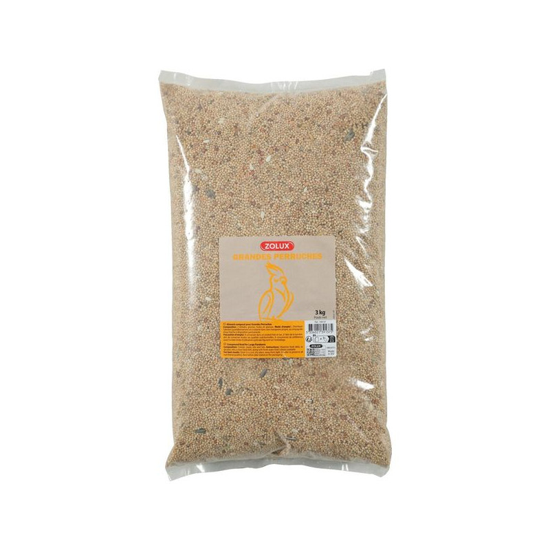 Graines gde perruche 3kg de Zolux - Produit pour animaux dans Graines pour oiseaux