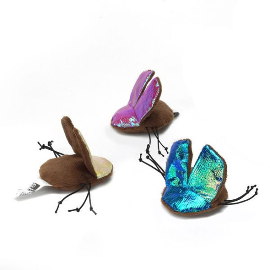 /Wanna play bug met krakel papier 7x6cm de Laroy - aliments et d'accessoires pour animaux de compagnie dans Jouets pour chats