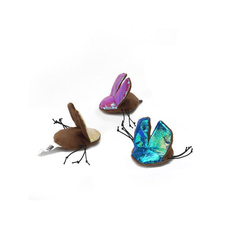 /Wanna play bug met krakel papier 7x6cm de Laroy - aliments et d'accessoires pour animaux de compagnie dans Jouets pour chats