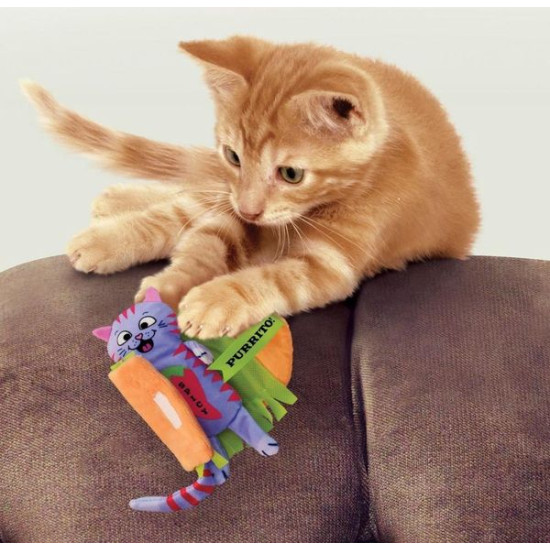 Kong cat pull-a-partz purrito 2.5x5.7x14cm de Jouet KONG pour chien dans Jouets pour chiens