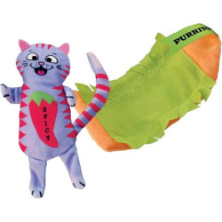 Kong cat pull-a-partz purrito 2.5x5.7x14cm de Jouet KONG pour chien dans Jouets pour chiens