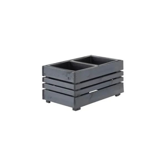 Bac GETEBORG 2 bacs 394x617x320 mm de Forest Style - produits en bois pour le jardin dans Pots en bois