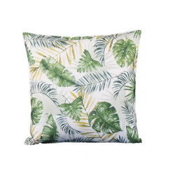 Coussin botanique 45x45 vert de Sud étoffe dans Coussins - couverture d'exterieur