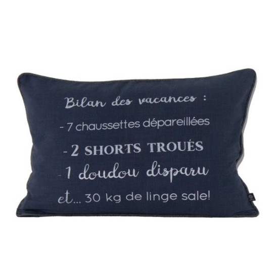 Coussin vacances 2023 40x60 marine de Sud étoffe dans Coussins - couverture d'exterieur