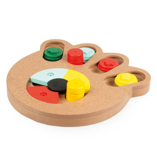 Slide 'n snack puzzle - patte 23.5x21x2.5cm de Laroy - aliments et d'accessoires pour animaux de compagnie dans Jouets pour c...