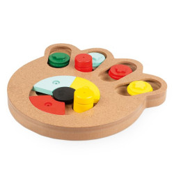 Slide 'n snack puzzle - patte 23.5x21x2.5cm de Laroy - aliments et d'accessoires pour animaux de compagnie dans Jouets pour c...