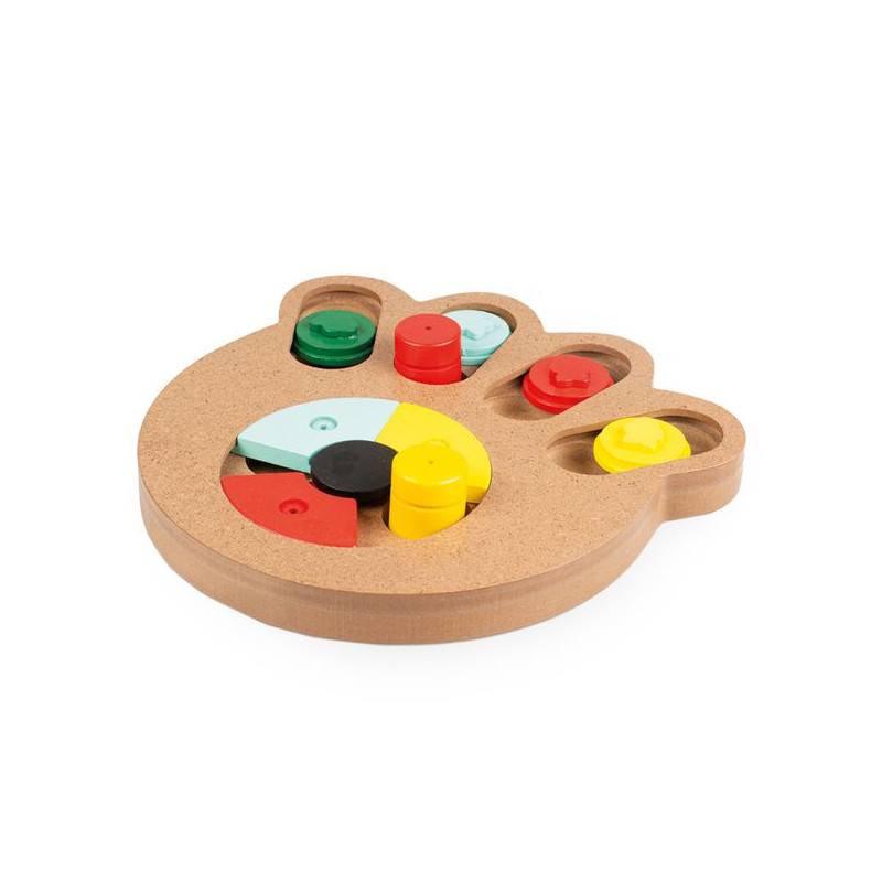 Slide 'n snack puzzle - patte 23.5x21x2.5cm de Laroy - aliments et d'accessoires pour animaux de compagnie dans Jouets pour c...