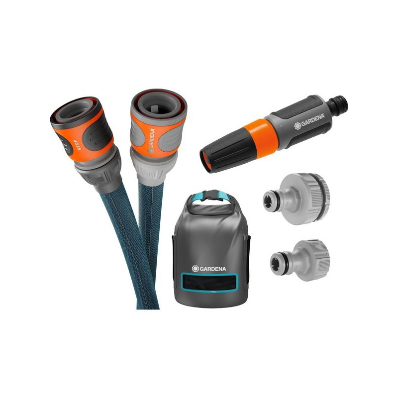 Kit Tuyau Liano Xtreme 15M Gardena de Gardena - Arrosage goutte à goutte - Outillages  dans Tuyau d'arrosage pour le jardin