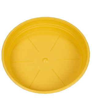 Soucoupe D26 Jaune -Pot Riviera de Riviera - fabricant de Pots à reserve d'eau et sans réserve dans Soucoupe de pots