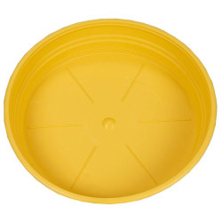 Soucoupe D15 Jaune -Pot Riviera de Riviera - fabricant de Pots à reserve d'eau et sans réserve dans Soucoupe de pots