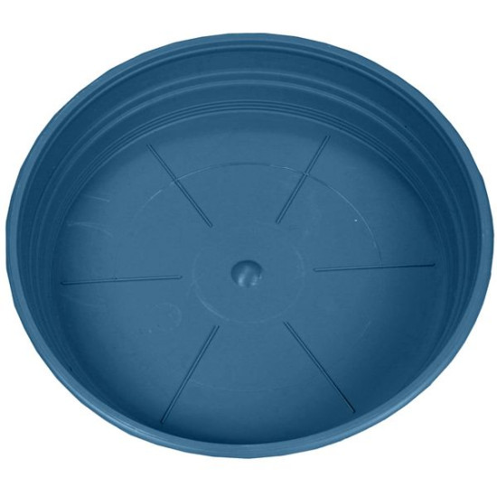 Soucoupe D26 Bleu -Pot Riviera de Riviera - fabricant de Pots à reserve d'eau et sans réserve dans Soucoupe de pots