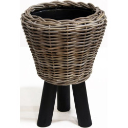 Dryp legs black d33 h45 de Van der leeden dans Cache-pot et pot déco