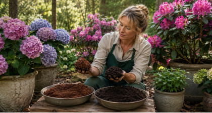 Terre de bruy&egrave;re ou terreau : que choisir pour les plantes acidophiles ?
