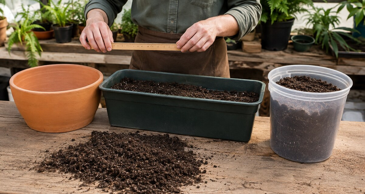 Combien de litres de terreau faut-il pour un pot ou une jardini&egrave;re ?