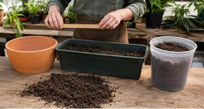 Combien de litres de terreau faut-il pour un pot ou une jardini&egrave;re ?