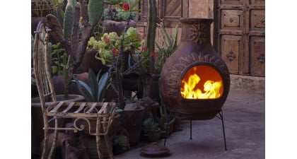 🔥 Cheminées mexicaines Gardeco : Apportez une touche d'exotisme à votre jardin 🔥