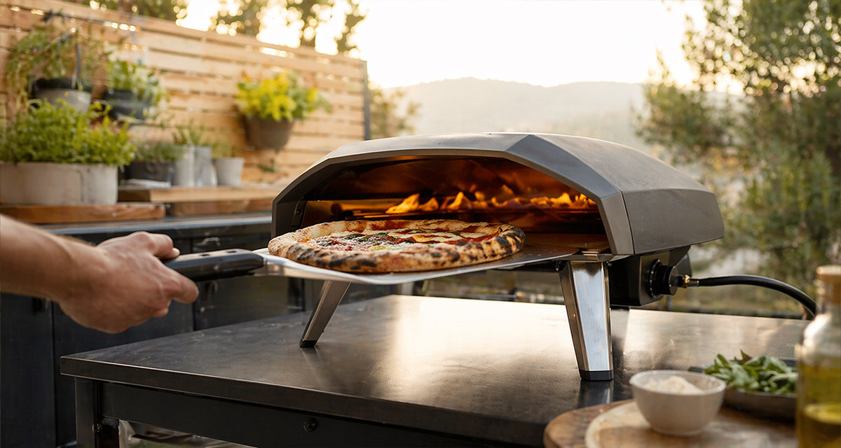 Four &agrave; pizza ext&eacute;rieur &agrave; gaz : praticit&eacute; et performance pour vos pizzas