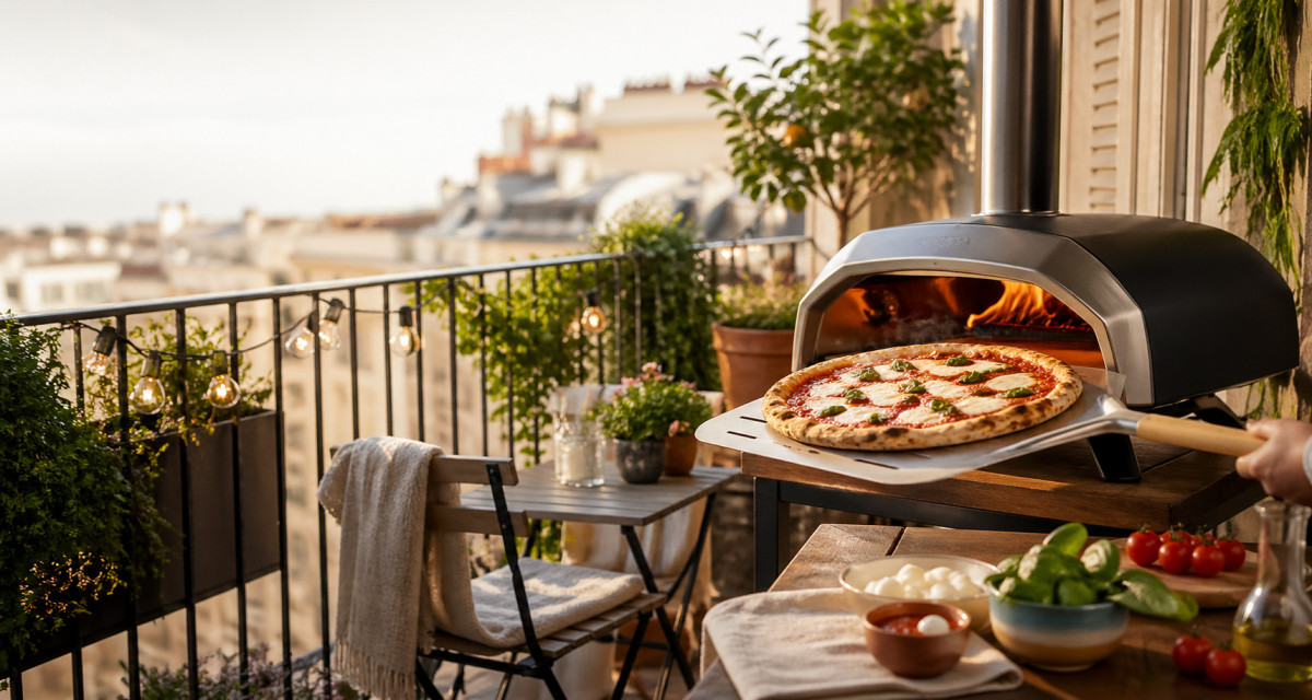 Mini four &agrave; pizza ext&eacute;rieur : des options compactes pour petits espaces