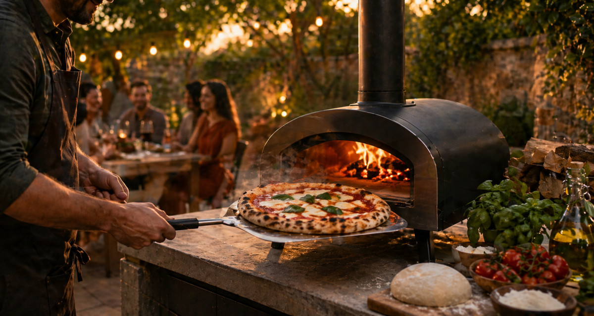 Four &agrave; pizza ext&eacute;rieur &agrave; bois : le choix authentique pour une cuisson traditionnelle