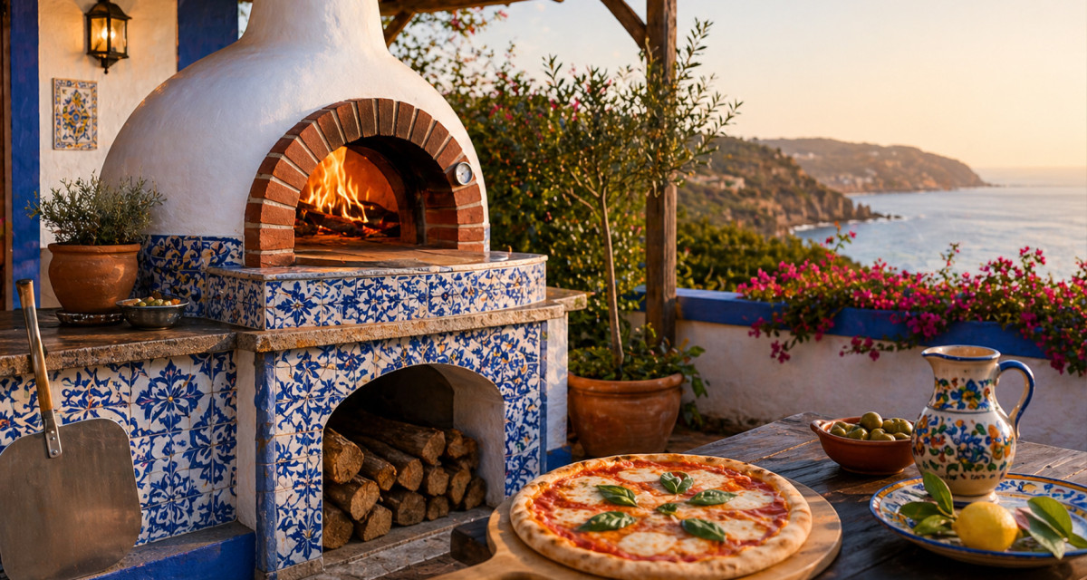 Four &agrave; pizza ext&eacute;rieur portugais : tradition et qualit&eacute; m&eacute;diterran&eacute;enne