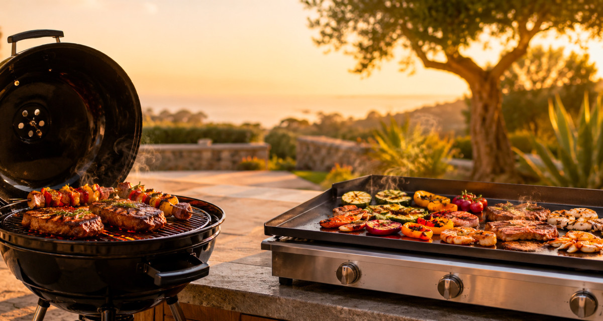 Barbecue ou plancha : quoi choisir pour cuisiner dehors ?