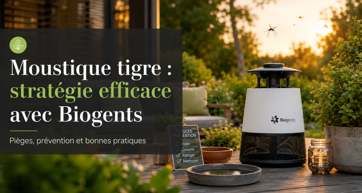 Moustique tigre : comment r&eacute;duire les piq&ucirc;res avec Biogents
