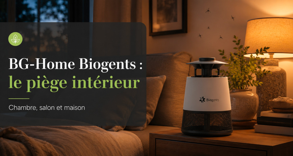 BG-Home Biogents : pi&egrave;ge moustiques int&eacute;rieur pour la maison